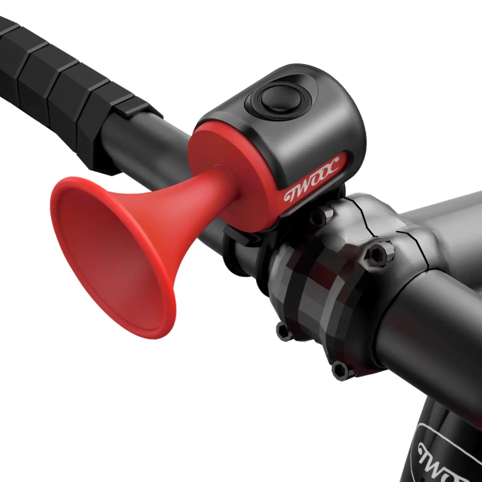 Bicycle Electronic Horn Loud Warning Sound CR2032 Battery 120Db IPX4 Waterproof Suitable for Road and Mountain Bike