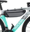 Bike Frame Bag Bike Bag， 2L Waterproof Bike Top Tube Bag， Road to Sky Series Bike Bag Fits Mountain/Road Bikes