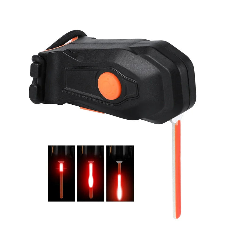 Bike Tail Light LED Rear Lamp Warning Light Waterproof Bicycle Lights USB Rechargeable Cycling MTB Road Bike Rear Flashlight