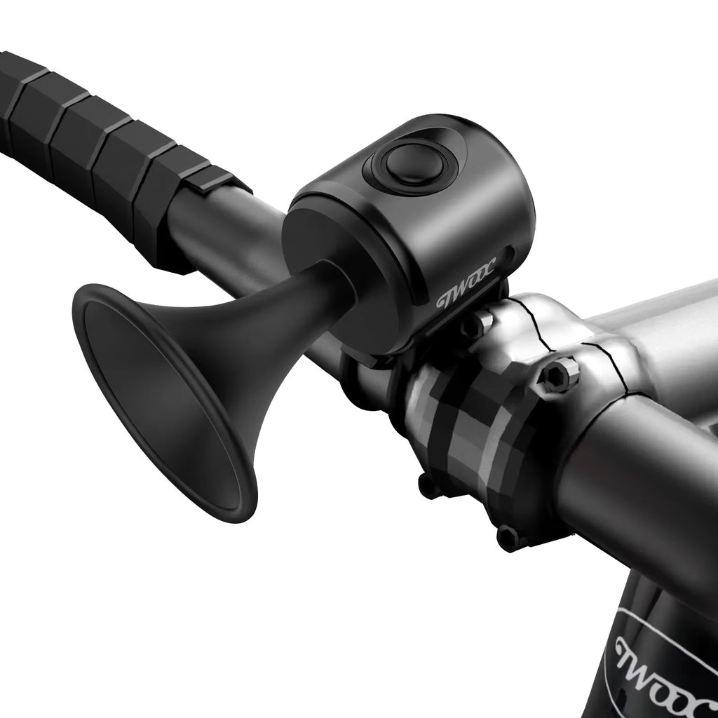 Bicycle Electronic Horn Loud Warning Sound CR2032 Battery 120Db IPX4 Waterproof Suitable for Road and Mountain Bike